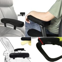 Chair Covers 1pc Armrest Pads Memory Foam Wheelchair Computer Elbow Pillow Forearms Pressure Relief