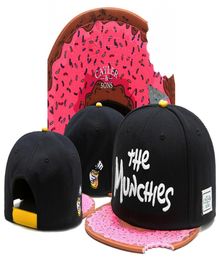 pink the MUNCHIES lack of angle hip hop baseball caps snapback hats for men women bone cap snap back casquette7448027