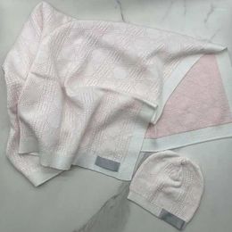 Blankets Infant Blanket Baby Pink Plaid Bedding Stroller Super Soft Warm Boys Girls Sleeping Bag Toddler Nest