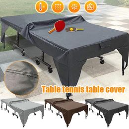 Table Cloth Outdoor Indoor Ping Pong Cover 210D Waterproof Tennis Storage Protect Dustproof Protector Furniture Case