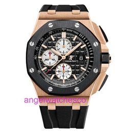 AaP Designer Luxury Mechanics Wristwatch Original to Watches New 18K Rose Gold Automatic Mechanical Mens Watch666