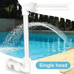 Garden Decorations Swimming Pool Fountain Sprayer Waterfall Spray Pond Water Fun Sprinkler Above In Ground Spa Accessories Decor