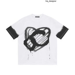 Mens Designer t Shirt Italian Milan Fashion Print T-shirt Summer Black White Hip Hop Streetwear 100% Cotton Tops Plus Size 51531 dsquares dsqureditys 2 dsquards ZDGL