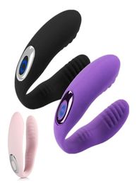 Sex Toys For Couples USB Rechargeable GSpot Vibrators For Women Waterproof Clitoral Dildo Vibrator 10 Speed U Shape Sex Product3741563