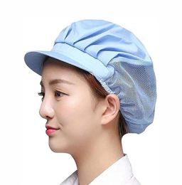 Party Hats Elastic Mesh Visors Caps Cafe Bar Kitchen Restaurant El Chef Uniform Waiter Work Wear Men Women Breathable245x6240787