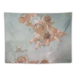 Tapestries Cherubs Renaissance Aesthetic Tapestry Cute Room Things House Decor Wallpapers Home Japanese