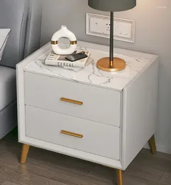 Kitchen Storage Bedside Cabinet High-end Solid Wood Small And Simple Bedroom