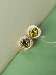 Stud Earrings Wizard Of Oz Series Exquisite Premium Zircon Countryside Style Girl Wedding Party Gift Free Deliver Yhpup Store