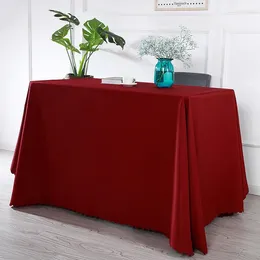 Table Cloth B161tablecloth Solid Colour Square Conference El Tablecloth Restaurant Round Home Manufacturer Direct