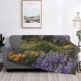 Blankets Scenery-Phone Case Sticker For Home Sofa Bed Camping Car Plane Travel Portable Blanket Scenery Nature Landscape