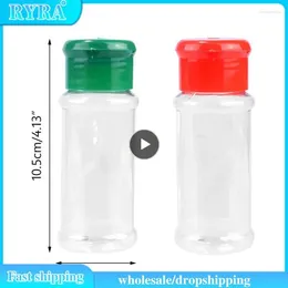 Storage Bottles 100MLSeasoning Shaker Plastic Spices Condiment Jar Salt Pepper Boxes For Kitchen Gadget Tool Organiser Container