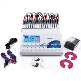 10 Channels Electronic Muscle Stimulator Far Infrared Therapy EMS Fitness Machine