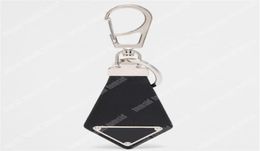 Unisex Keychains Mens Designer Keychain Fashion Keyrings For Woman Black Leather Luxury Key Chains Lanyards Car Key Ring Bag Charm5122456