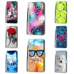 Storage Bags Phone Shell Wallet For OPPO F19 Pro /A94/A95/A77 5G Find X5 A36/A74/A76/A96 4G Case Realme 9i/9pro Plus/GT NEO3