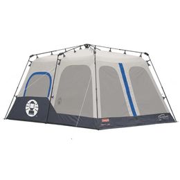 Tents and Shelters Coleman camping tent 8 person windproof using WeatherTec technology double thick fabric set in 60 secondsQ240511