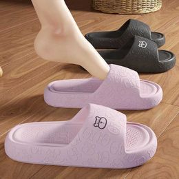 Slippers Summer For Men Women Eva Soft Bottom Indoor House Slides Flat Sandals Outdoor Beach Shoes Man Flip Flops H240514
