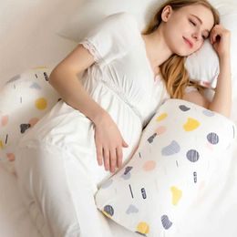 Maternity Pillows Pregnant Body Pillow Multi functional Breast Feeding U-shaped Womens Waist and Abdominal Support Cushion Bed H240514