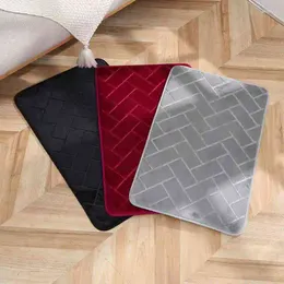 Carpets Non Slip Floor Mats For Household Bathrooms Bedroom Grey