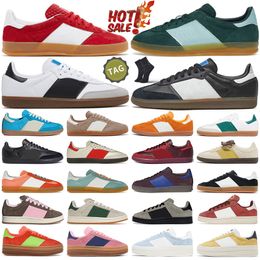 OG Sneakers Wales Bonner Bold Pink 00s Scarpe casual in pelle scamosciata da donna da donna indoor gum gum verde scarpa verde vegana piattaforma sneaker