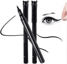 Beauty Eye liner Cat Style Black Longlasting Waterproof Liquid Eyeliner Liner Pen Pencil Makeup Cosmetic Tool bea4871037087