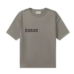 여름 남녀 여성 디자이너 T 셔츠 느슨한 오버 사이즈 테스 의류 패션 탑 맨스 캐주얼 가슴 편지 셔츠 럭셔리 스트리트 반바지 슬리브 옷 남성 Tshirts