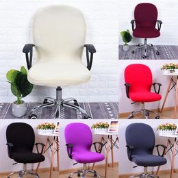Chair Covers Universal Removable Washable Elastic Swivel Seat Cover Computer Office