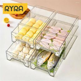 Storage Bottles Stackable Crisper Neat And Beautiful Food Refrigeration High Transparency Home Refrigerator Drawer