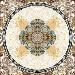 Wallpapers Po Wallpaper Mural Floor Bohemian Style Marble PVC Waterproof 3d Painting Home Decoration