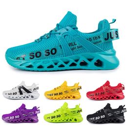 GAI running shoes for men women Black Whites Green Blue Red Yellow Orange Pink Purple breathable Colourful outdoor sneaker sport trainers