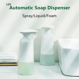 Liquid Soap Dispenser Automatic Touchless Liquid/Foam/Spray Induction Foaming Hand Washing Device For Kitchen Bathroom