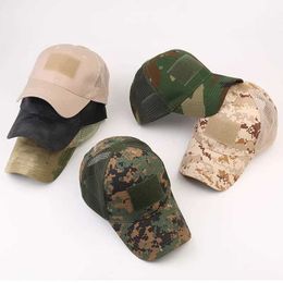 Ball Caps Unisex sports outdoor sun protection quick drying hat mens casual hat womens camouflage hunting fishing army baseball hat