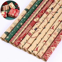 Gift Wrap 50X70cm Decoration Art Paper Birthday Christmas Year Single-Sided Wrapping Packaging Party With Pattern