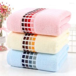Towel Jacquard Cotton Large Bath Fast Drying Super Absorbent Beach Towels 70x140cm Washcloth Spa For Adult Man And Women