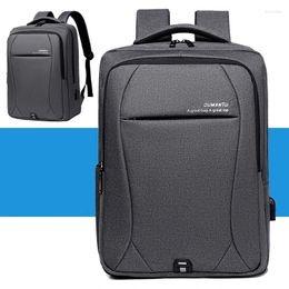 Backpack Luxury Business Backpacks Men USB 15.6 Inch Laptop Bags Multifunctional Male Rucksack Travel Bag Pack Student Schoolbag
