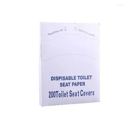 Toilet Seat Covers Soluble Water Cushion Paper One-off Aircraft Disposable Mat
