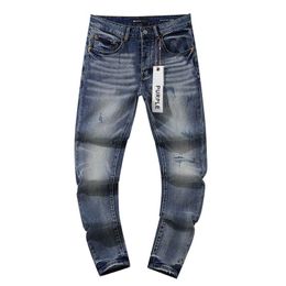 Mens Purple Jeans Designer Jeans Fashion Distressed Ripped Bikers Womens Denim cargo For Men Black Pants High Quality Fashion Mens Jeans 30