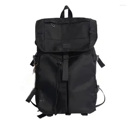 Backpack Travel Boy Sport Pack Student School Bag Multi-purpose Trendy Fashion-Bag For Man Large Capacity Black