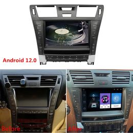 For 2006-2012 Lexus LS460 LS600 Stereo Radio 9" Android 12.0 Head Unit GPS Wifi