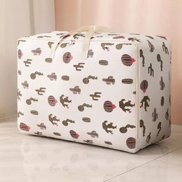 Storage Bags Bag Cubic Cloth Waterproof Smooth Wiring Sack Portfolio Sundries Clothes Bedroom Travel Supply Supplies