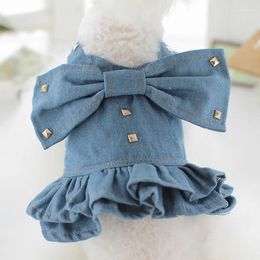 Dog Apparel Chihuahua Clothes Cat Puppy Small Dress Skirt Yorkie Pomeranian Shih Tzu Maltese Pet Clothing Dresses Costume