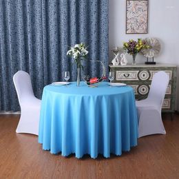 Table Cloth El Banquet Decro Large Round Restaurant Household Solid Colour Wedding