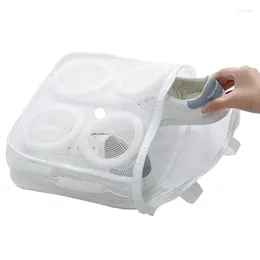 Laundry Bags Bag Shoes Organiser For Shoe Mesh Dry Home Portable Washing