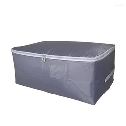 Storage Bags Oxford Quilt Bag Sweater Box Clothes Packing Wardrobe Home Folding Save Space Bed Under Divider