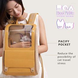 Cat Carriers Bag Pet Handbag Go Out Portable Breathable Space Large-capacity Dog Backpack.