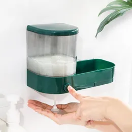 Liquid Soap Dispenser Punch-Free Solution Pressing Utensil Wall-Mounted Kitchen And Bathroom El Hand Sanitizer Shower Gel Sub Bottle