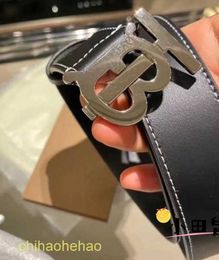 Designer Barbaroy belt fashion buckle genuine leather exclusive logo buckle leather belt low-key and minimalist mens belt