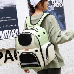 Cat Carriers Bag Is Portable When Going Out Winter Breathable Backpack Pet Capacity Litter Dual Purpose Dog Carrier