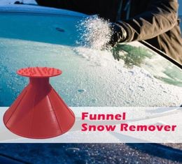 Pillow Car Magic Snow Remover Ice Scraper Window Windshield Oil Funnel Shovel Cone Deicing21688679995005