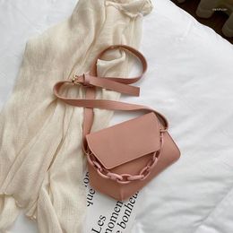 Shoulder Bags Luxury Handbags Women Designer Women's Messenger Bag 2024 Trendy Net Red Wild Ins Acrylic Chain Sac Luxe Chest