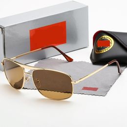 Men sunglasses designer Luxury 2021 Metal Full Frame 1004 women Classic Vintage Aviator Pilot Cycling Driving Wayfarers Fashion eyewear 3162